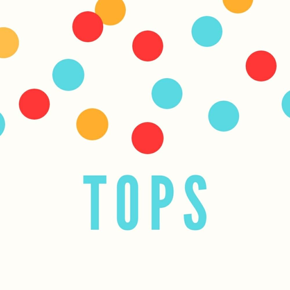 Tops in all sizes!